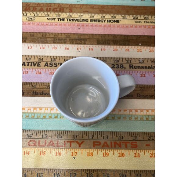 VINTAGE Floral MOTHER Coffee Tea Cup Mug White Gold Accents 1980s - Picture 6 of 9